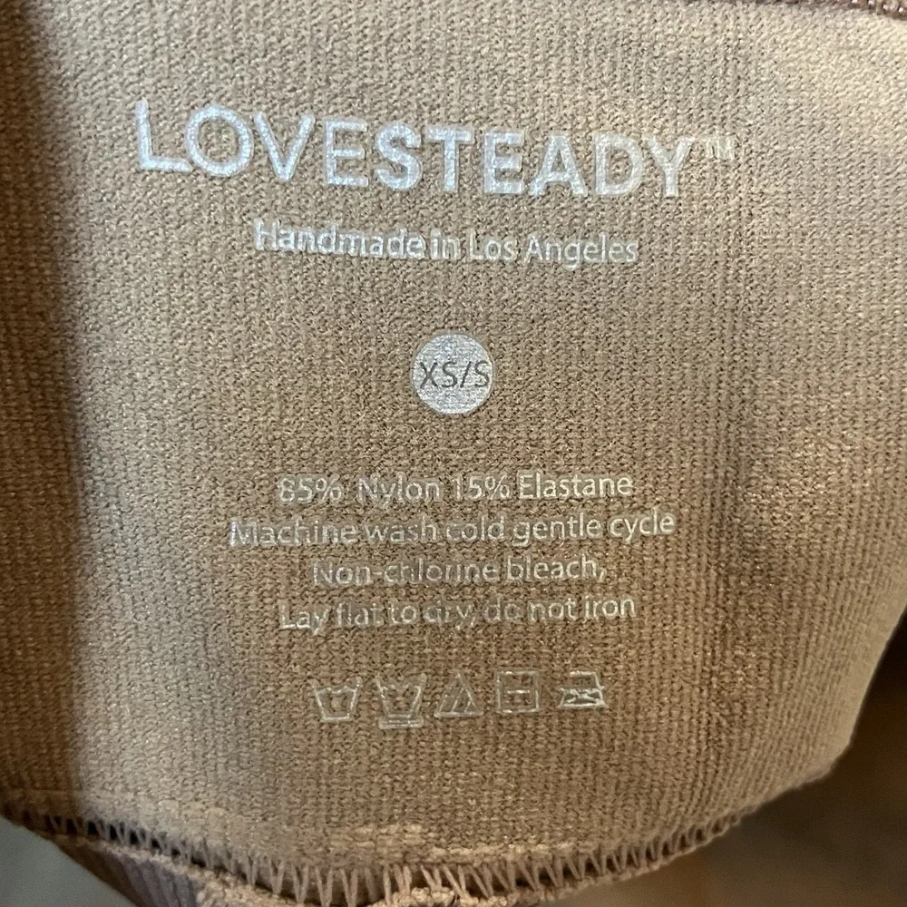 Bao Bei Lovesteady Bralette‎ Womens Size XS Small Large Brown Pullover Stretch